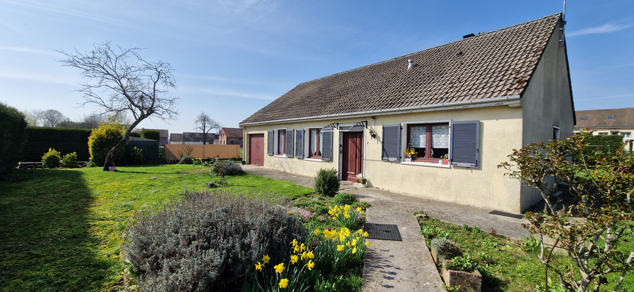 Viager LIBRE maison de plain-pied de 92 m2 à Roisel (80)